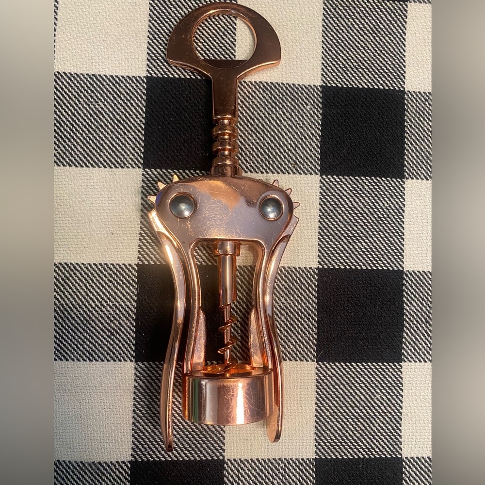Rose Gold/ Copper Corkscrew Wine Opener